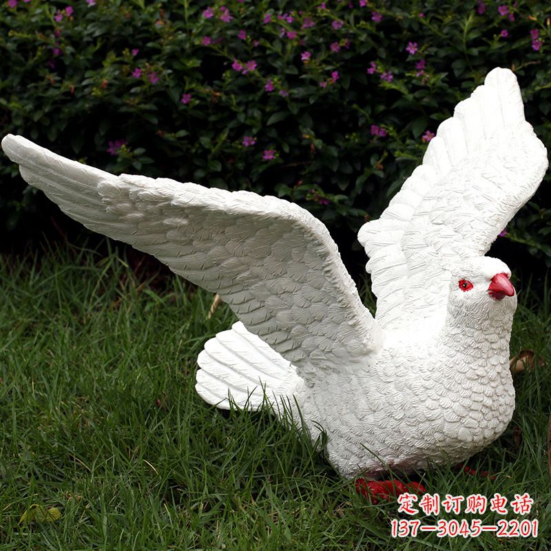 江西不锈钢鸽子雕塑