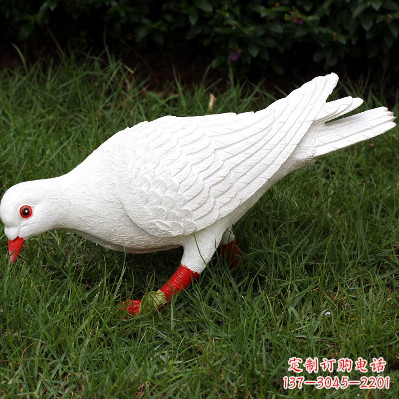 江西精致的不锈钢鸽子雕塑