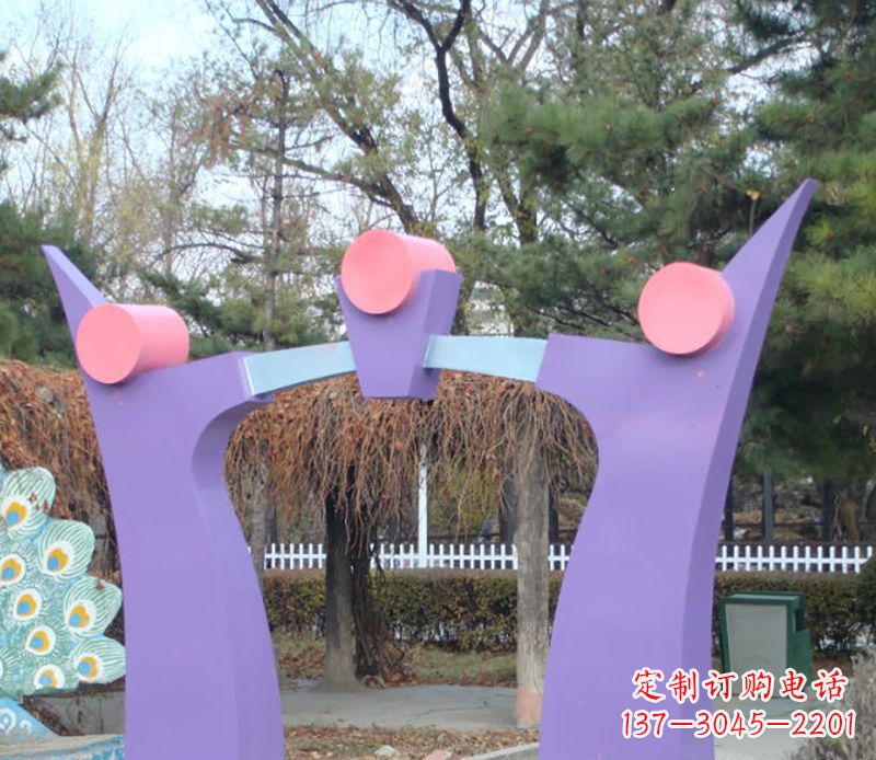 江西不锈钢拱门雕塑精美艺术品