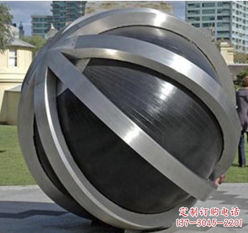 江西不锈钢公园红灯笼雕塑