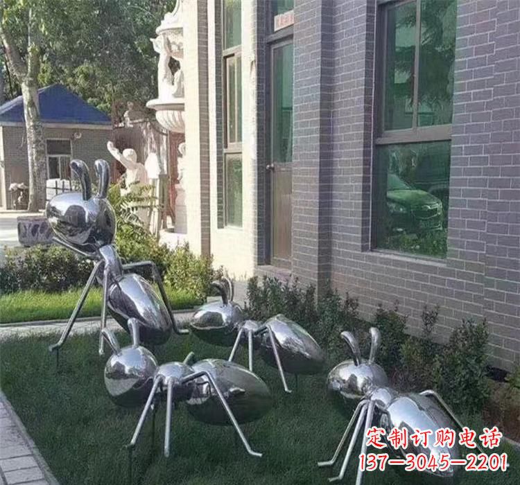 江西不锈钢公园蚂蚁雕塑