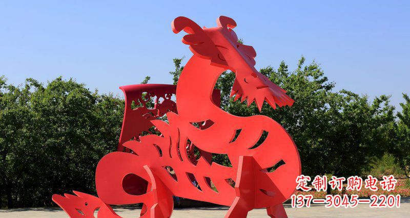 江西不锈钢貔貅雕塑为广场增添美感