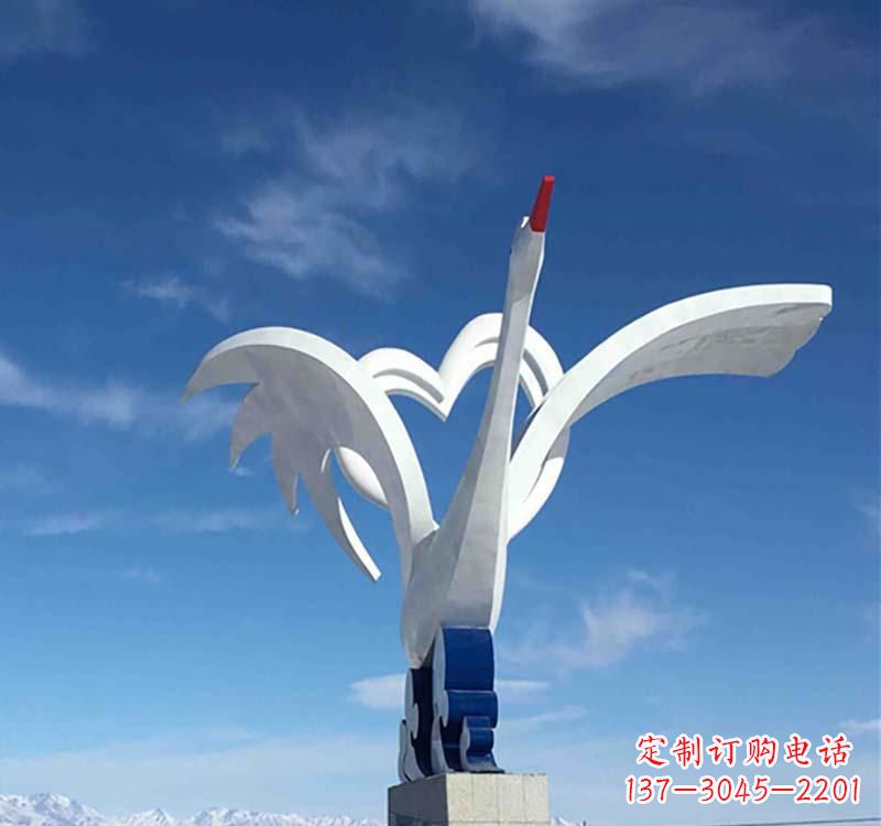 江西仙鹤雕塑传承中国传统文化