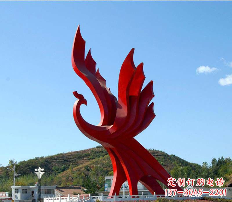 江西璀璨凤凰不锈钢广场上的艺术之美