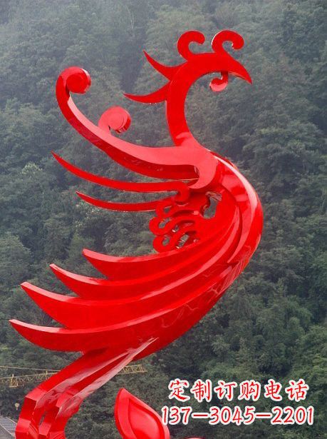 江西不锈钢凤凰雕塑一次精美的艺术体验