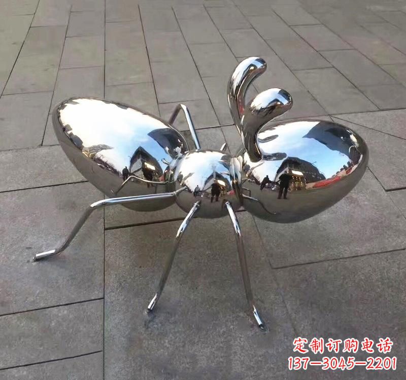 江西不锈钢蚂蚁雕塑——缩小世界的小工匠