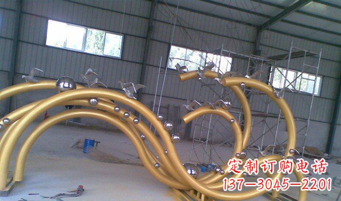 江西海鸥景观以不锈钢雕塑点亮海岸