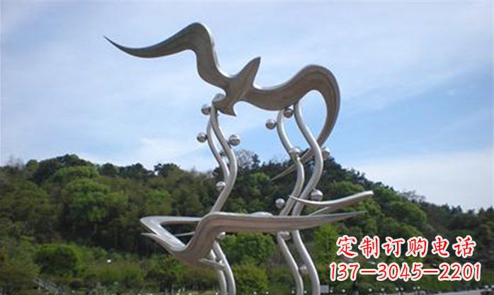 江西海鸥雕塑传递自然之美