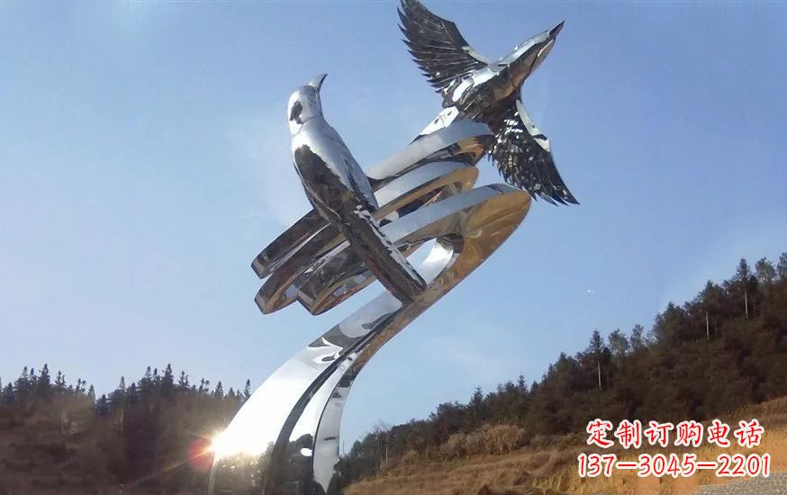 江西不锈钢动物雕塑——美化城市环境