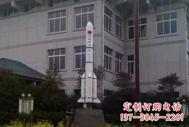 江西不锈钢火箭雕塑给城市带来无限美