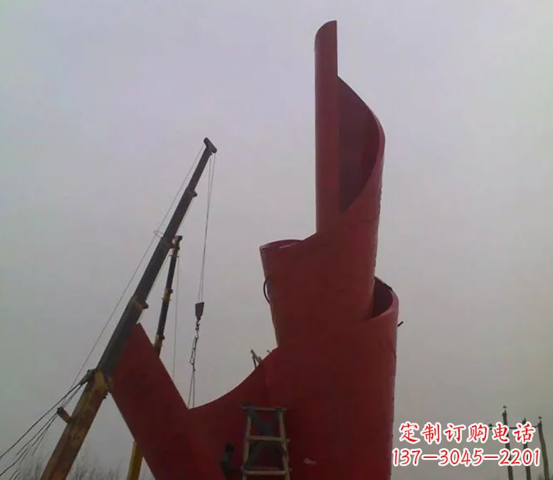 江西不锈钢火炬雕塑点燃社会进步的火炬