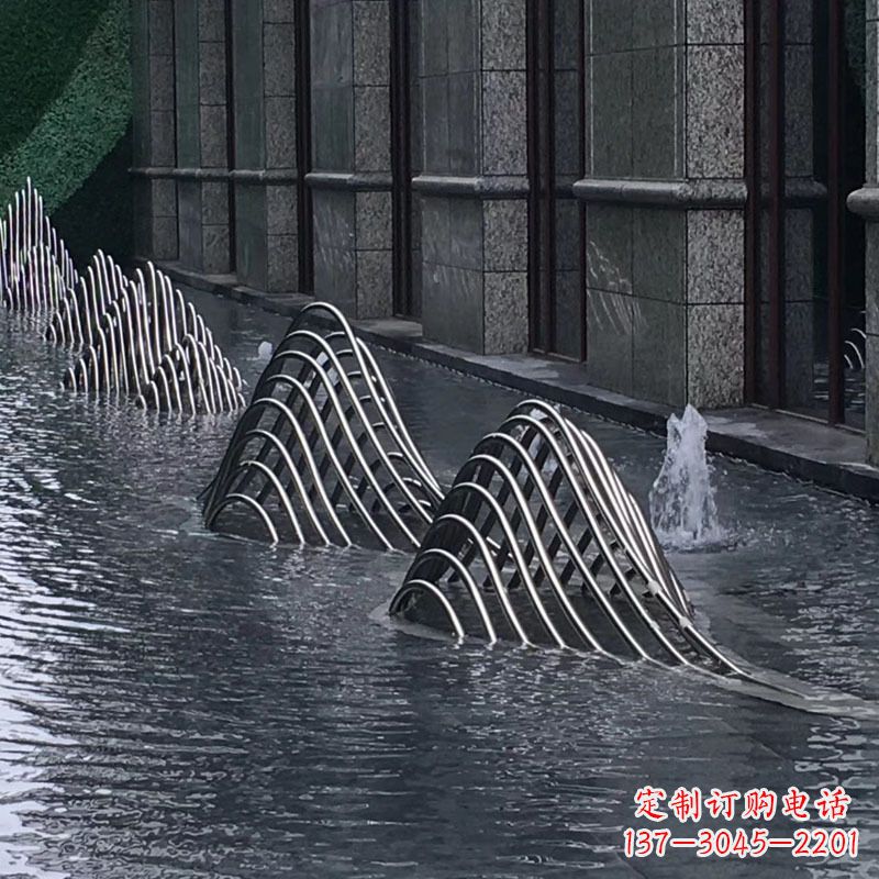 江西不锈钢假山雕塑精美外形,百变造型