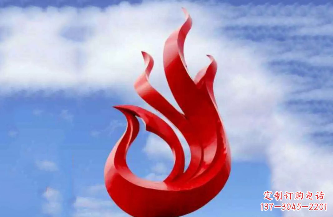 江西凤凰雕塑不锈钢金之美