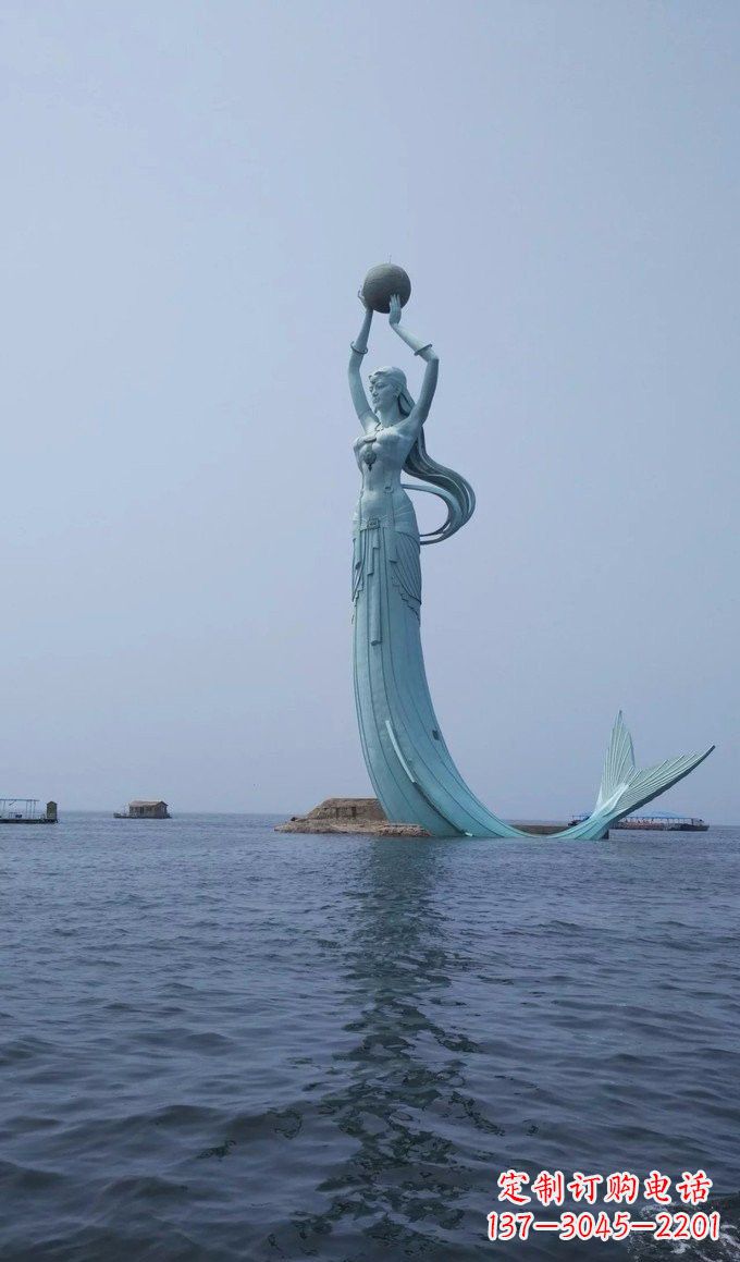 江西美人鱼雕塑——浪漫之旅的起点