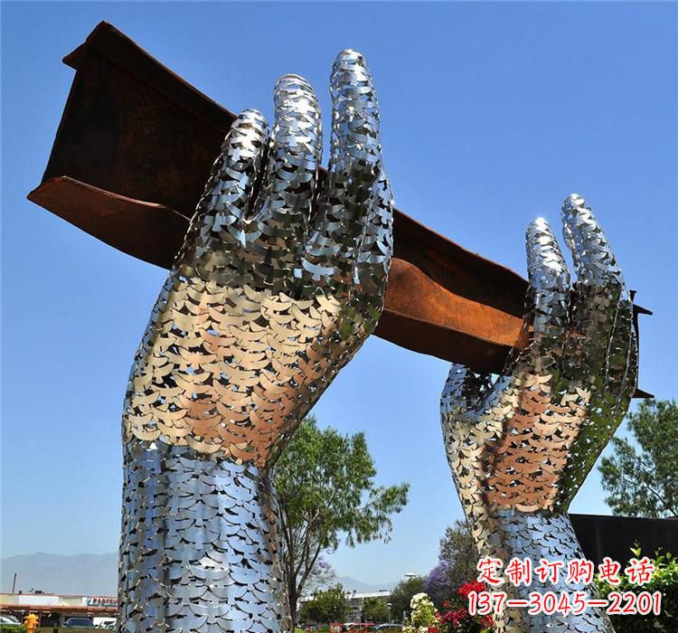 江西不锈钢拱门雕塑精美绝伦