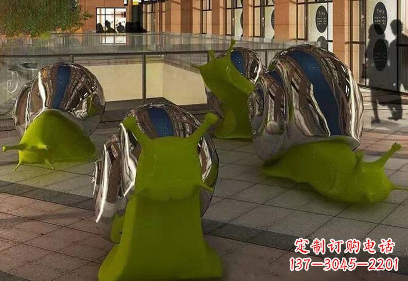 江西不锈钢蜗牛雕塑融合现代技术与传统艺术