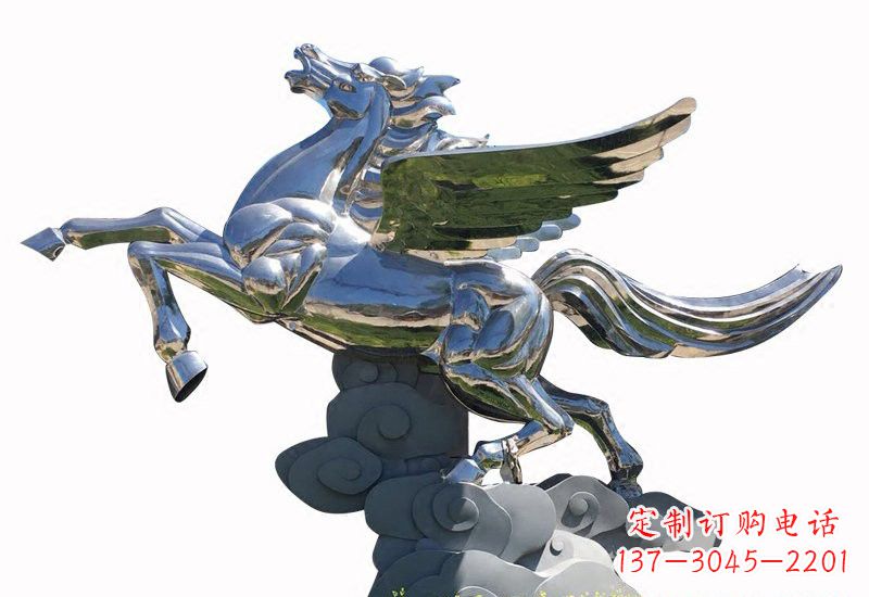 江西不锈钢马雕塑把美丽的艺术带入家庭