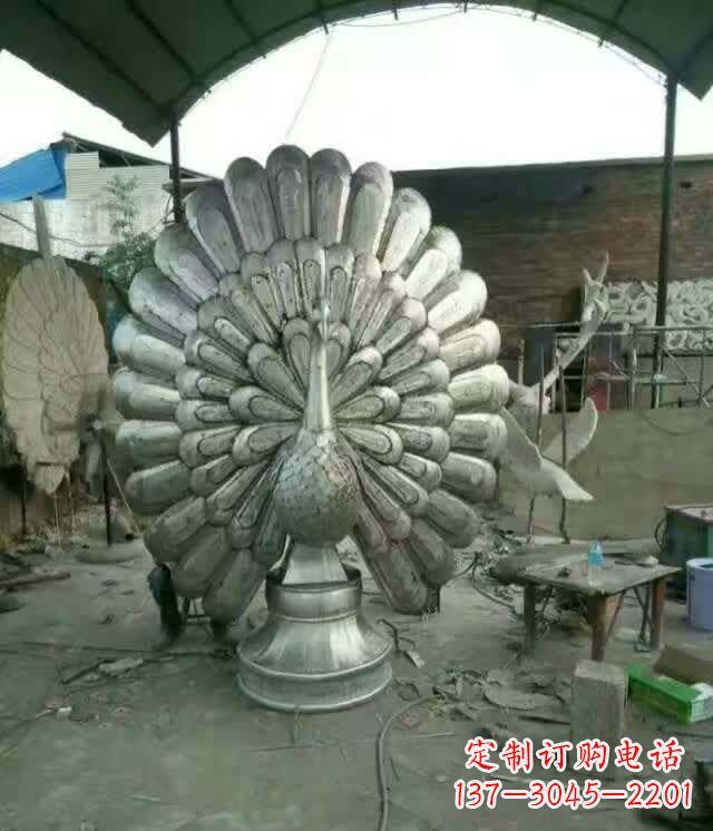 江西该孔雀雕塑