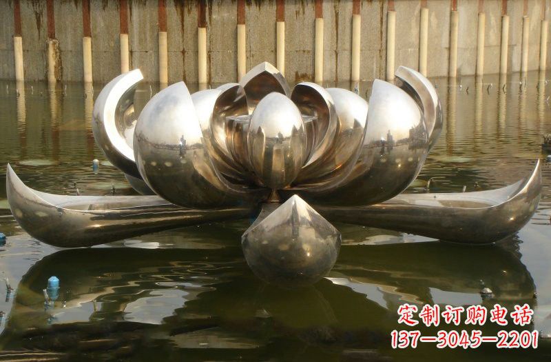 江西不锈钢莲花喷泉雕塑艺术精品的传承