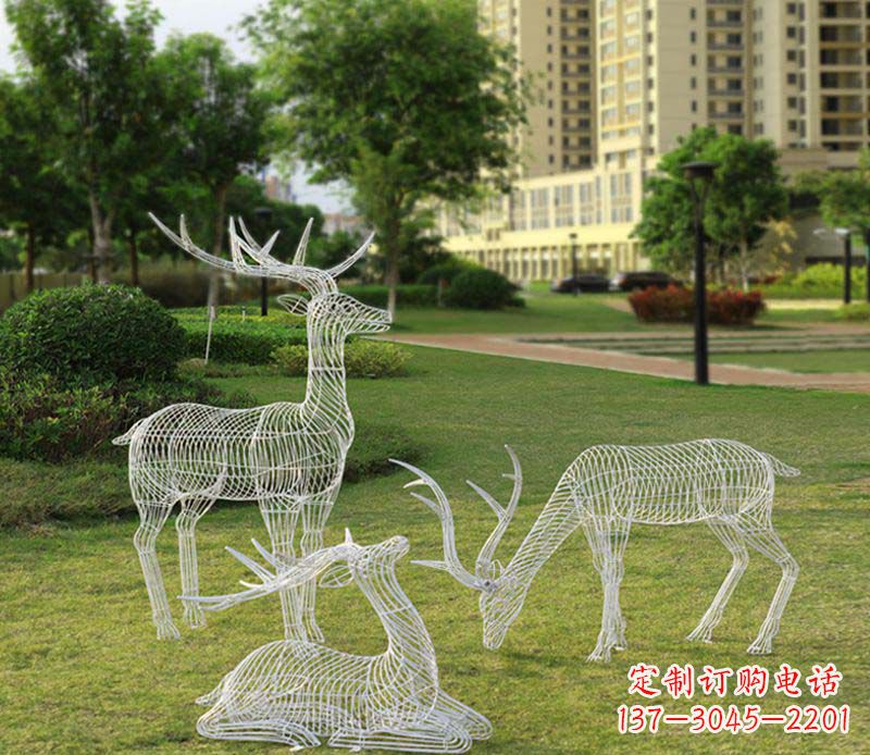 江西精美梅花鹿雕塑,传承祖先文化瑰宝