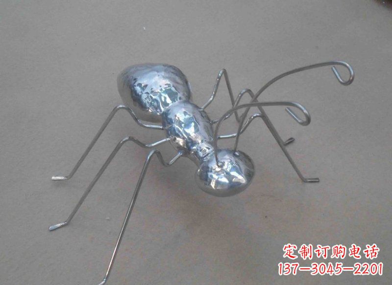 江西不锈钢蚂蚁公园动物雕塑一种具有艺术价值的蚂蚁雕塑