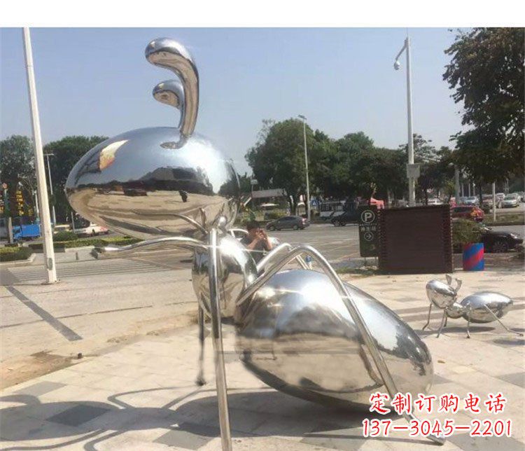 江西不锈钢蚂蚁雕塑艺术与自然的完美结合