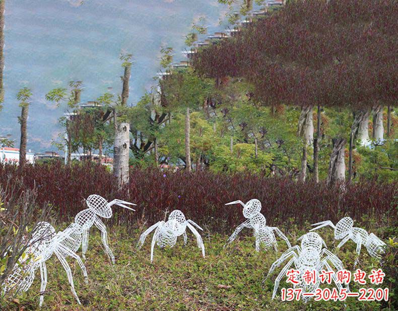 江西不锈钢蚂蚁镂空雕塑艺术与自然的完美结合