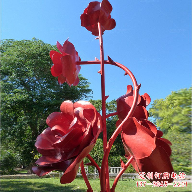 江西玫瑰雕塑艺术的精美表达