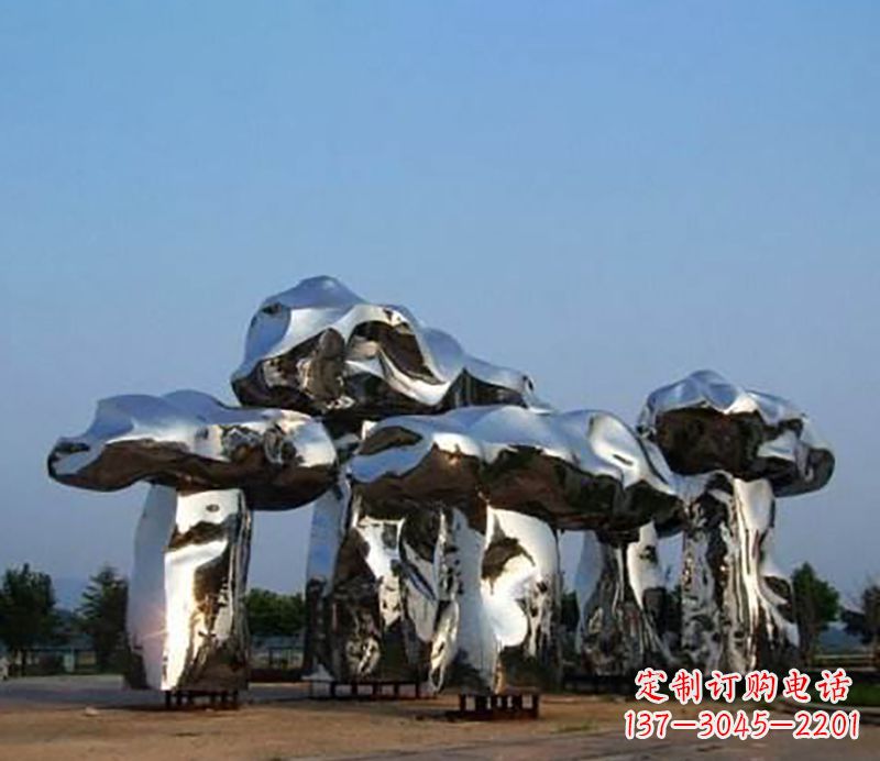 江西不锈钢蘑菇雕塑——一次惊艳的艺术之旅