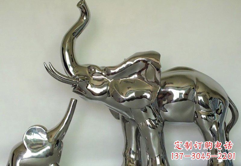 江西不锈钢大象雕塑