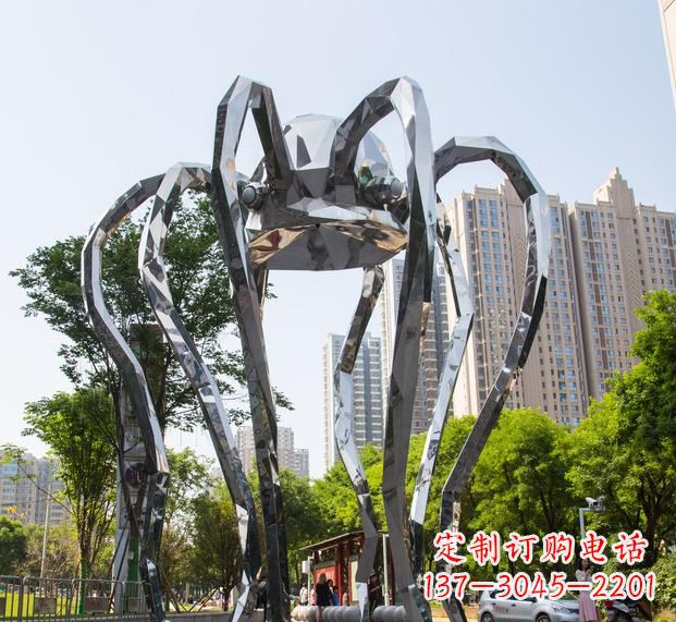 江西精致的不锈钢螃蟹雕塑