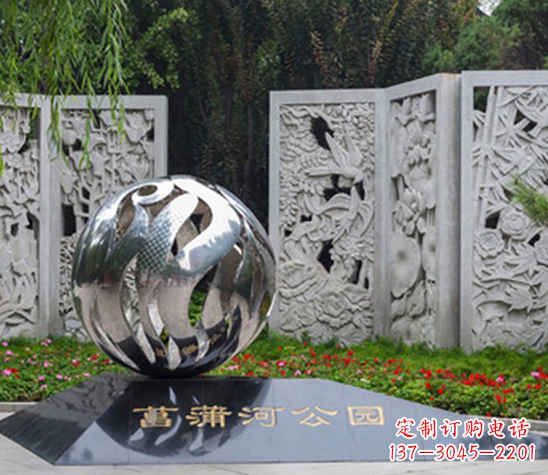 江西飘带雕塑不锈钢的外部装饰