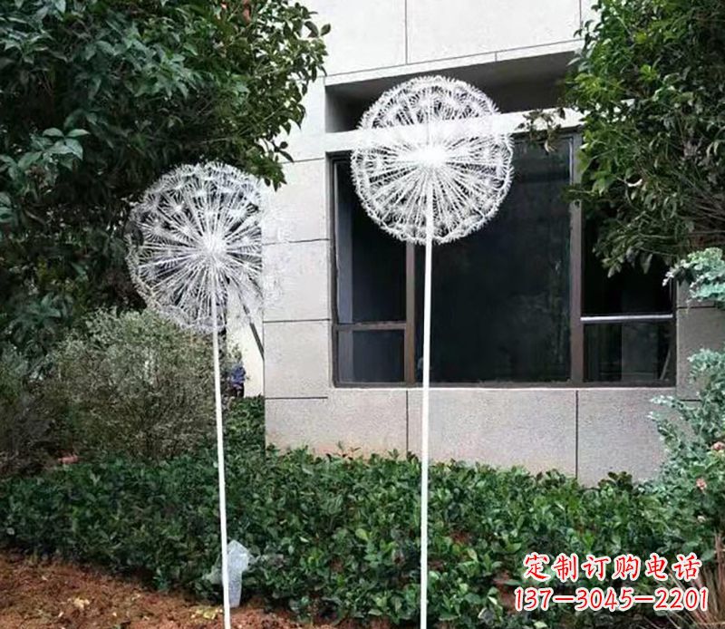 江西不锈钢蒲公英雕塑绚丽多彩