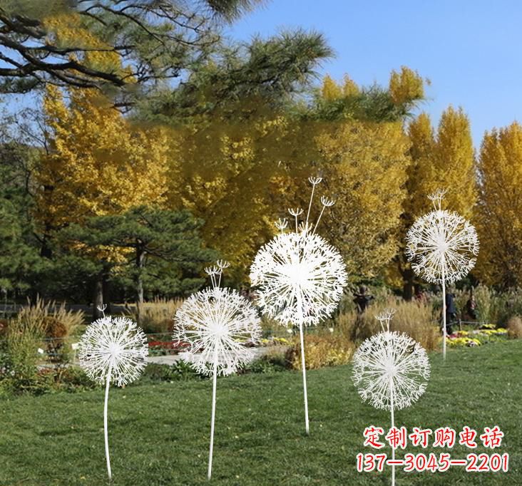 江西不锈钢蒲公英景观雕塑艺术与美的完美结合