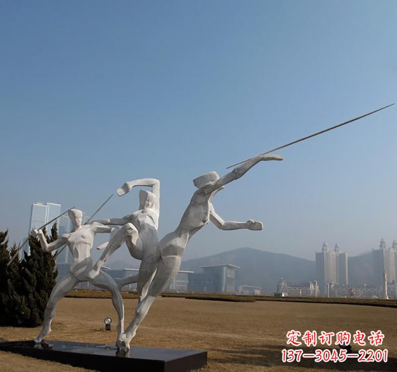 江西不锈钢标枪雕塑