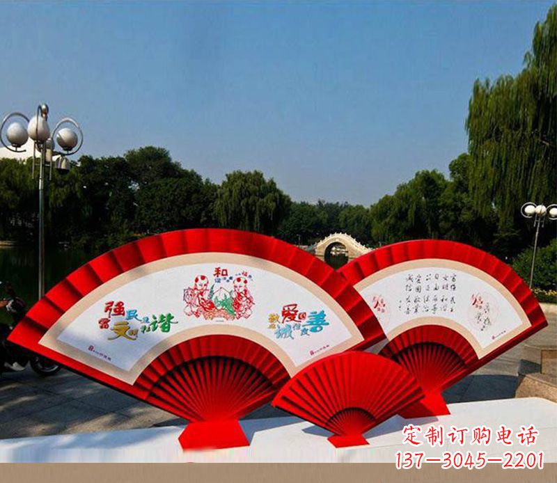 江西不锈钢价值观雕塑——见证社会主义核心价值观