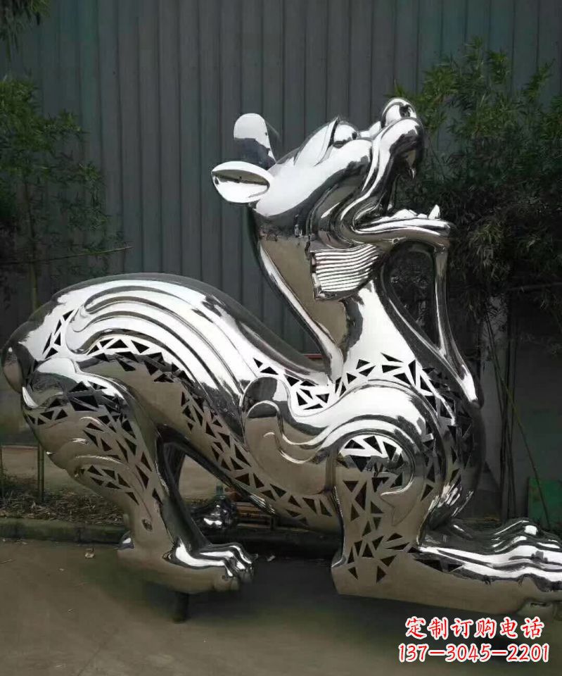 江西不锈钢麒麟象征着祥和与美好