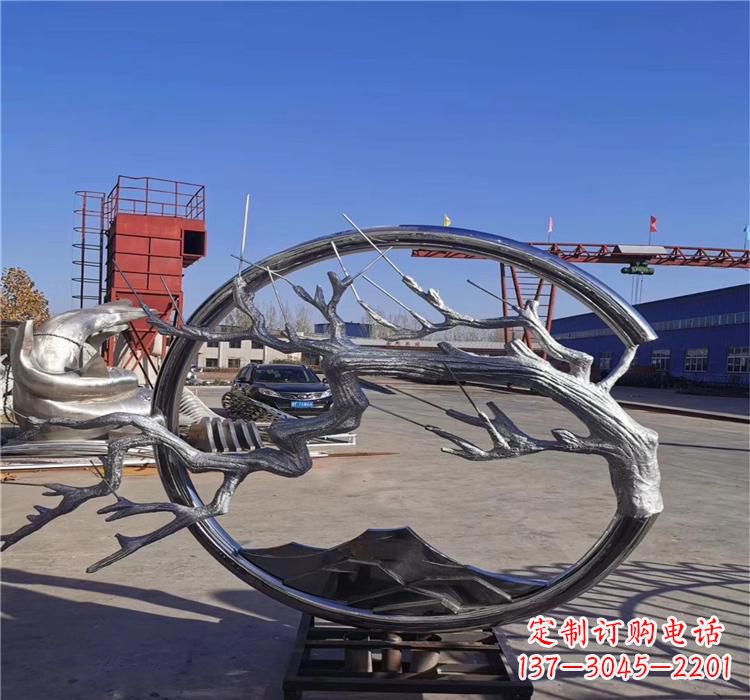 江西不锈钢树枝雕塑艺术与自然的完美结合