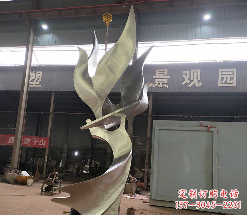 江西不锈钢天鹅雕塑传承自然之美