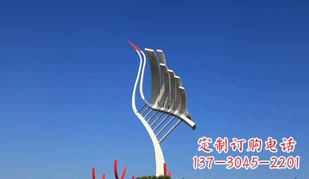 江西不锈钢天鹅丹顶鹤仙鹤雕塑