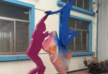 江西不锈钢篮球运动员雕塑纪念篮球运动传奇