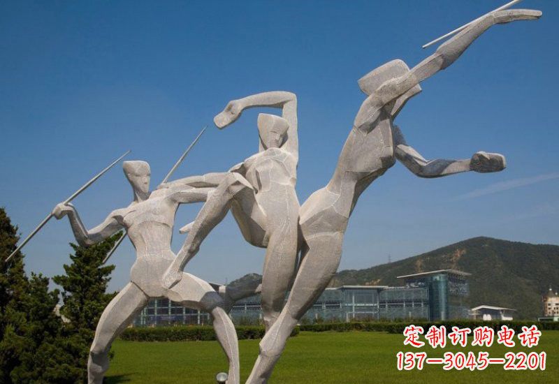 江西不锈钢标枪雕塑象征勇气和力量