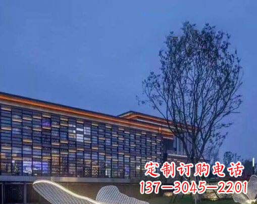 江西不锈钢网状蝴蝶雕塑——精美而优雅