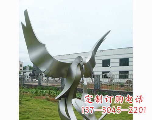 江西面世的不锈钢动物雕塑