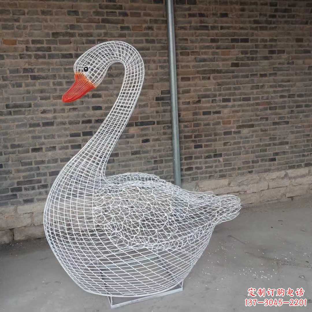江西精致的不锈钢天鹅雕塑