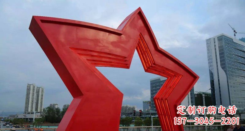 江西不锈钢拱门雕塑——表达浓浓城市情怀