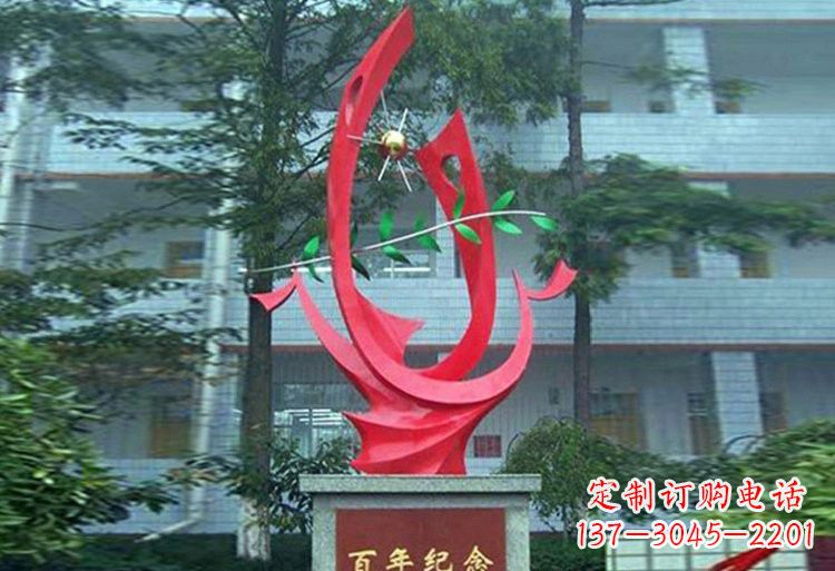 江西精美不锈钢凤凰雕塑
