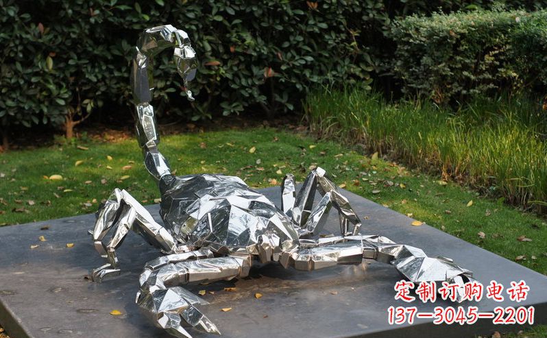 江西不锈钢蝎子雕塑