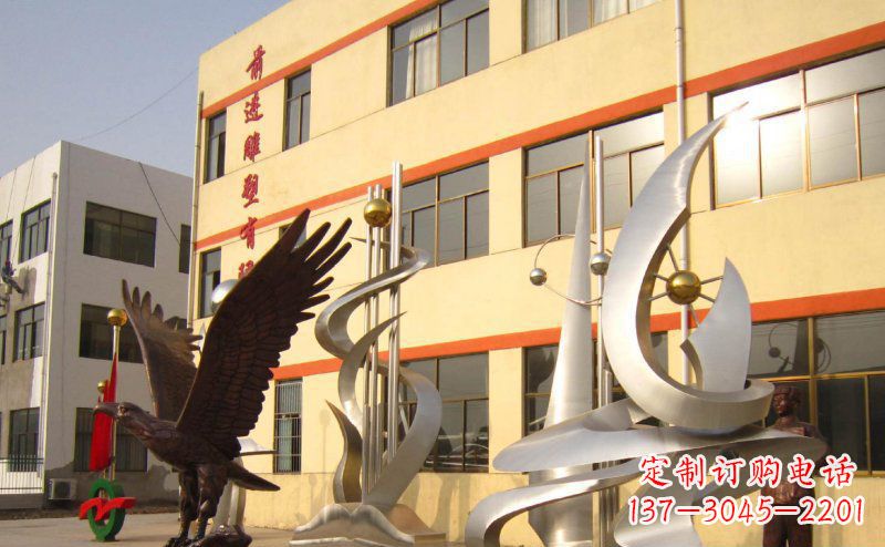 江西不锈钢雄鹰雕塑