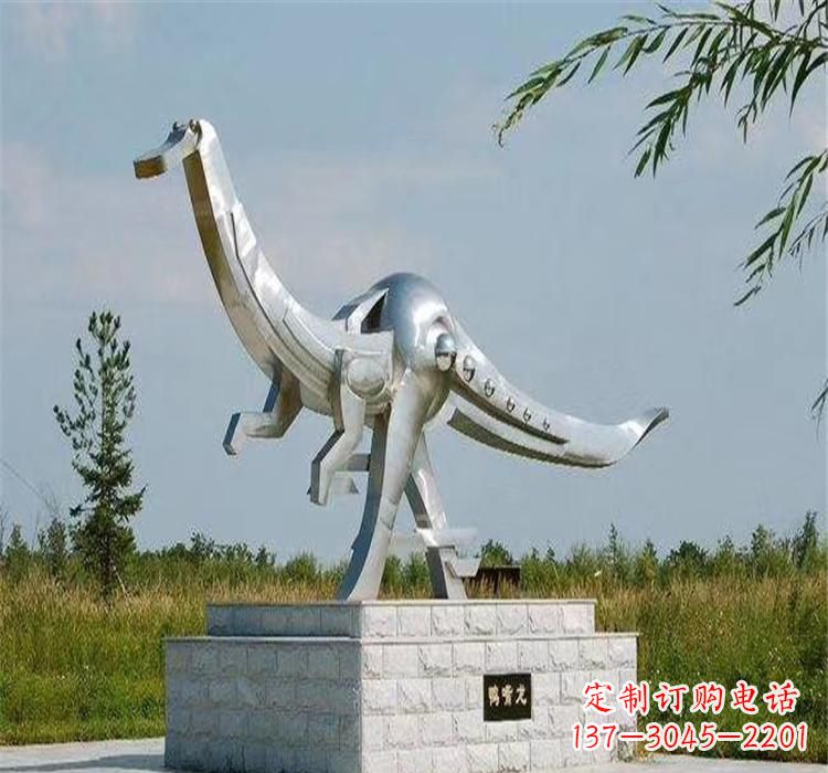 江西不锈钢鸭嘴龙雕塑传承独特艺术魅力